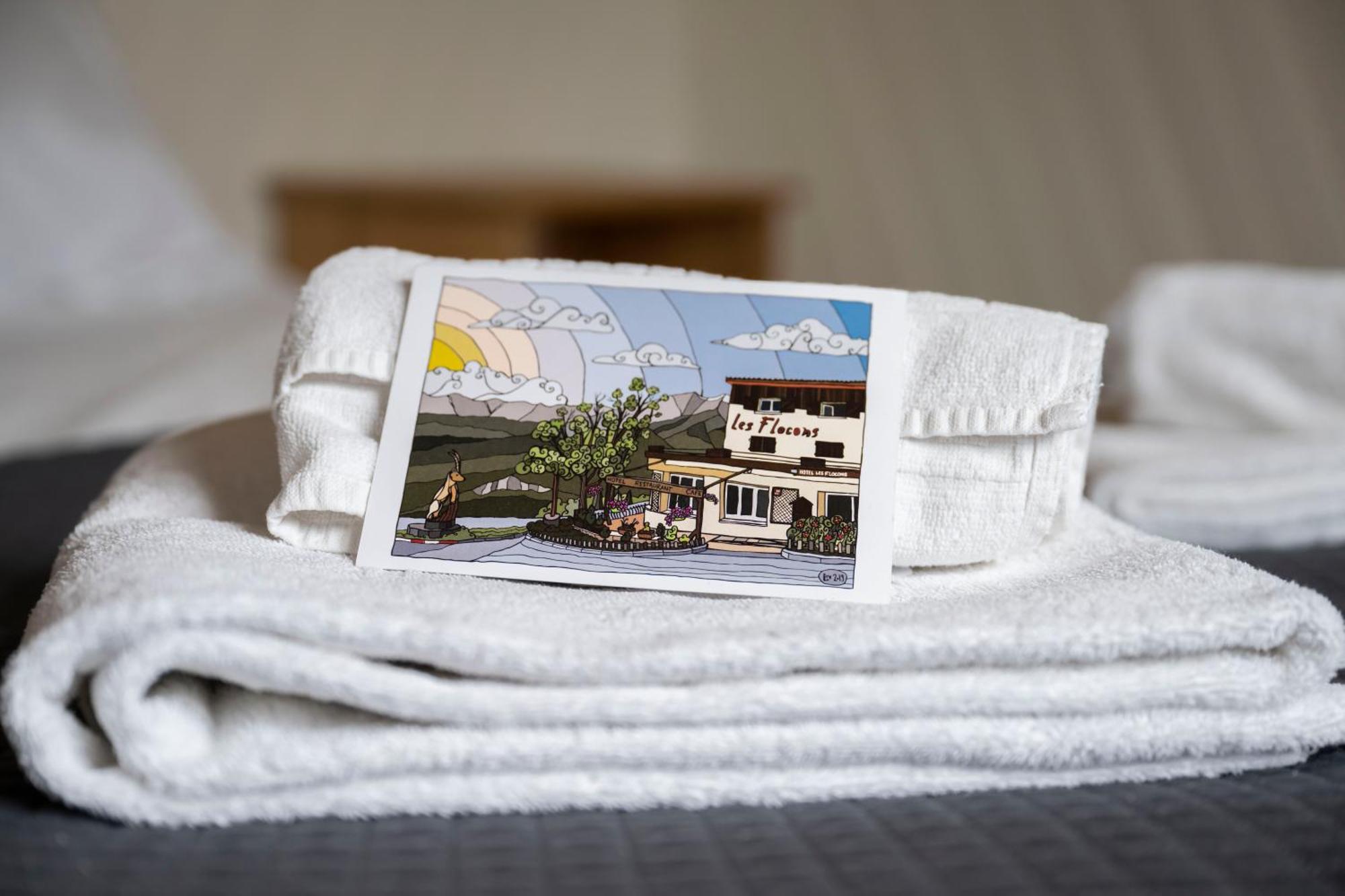 לה סוז Hotel Les Flocons מראה חיצוני תמונה